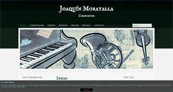 Desktop Screenshot of joaquinmoratalla.com